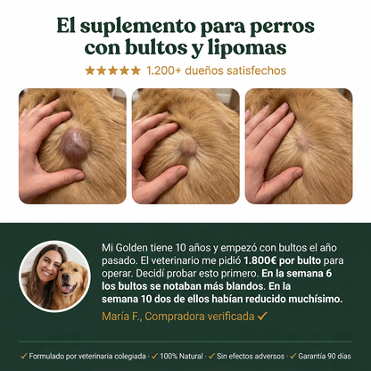 Turkey Tail Probiótico™ |  Reduce los bultos de tu perro